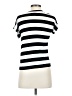 Boden 100% Tencel Stripes Black Short Sleeve Turtleneck Size XS - photo 2