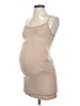 a:glow Solid Tan Sleeveless Top Size Sm Maternity - photo 1