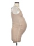 a:glow Solid Tan Sleeveless Top Size Sm Maternity - photo 4