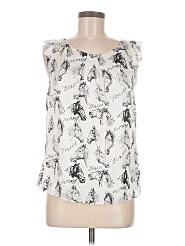 Sunny Girl Sleeveless Blouse (view 1)