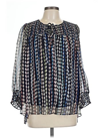 Shoshanna 3/4 Sleeve Silk Top (view 1)