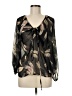 Wish Black 3/4 Sleeve Blouse Size M - photo 1