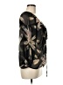 Wish Black 3/4 Sleeve Blouse Size M - photo 4
