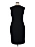 Kasper Solid Black Cocktail Dress Size 14 - photo 2