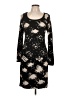 Tracy Reese Graphic Black Casual Dress Size L - photo 1