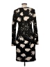 Tracy Reese Graphic Black Casual Dress Size L - photo 2