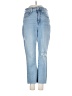 Madewell Hearts Blue Jeans Size 26 waist (petite) - photo 1