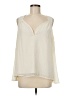 Kensie 100% Polyester Ivory Sleeveless Blouse Size M - photo 1