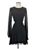 Lulus 100% Polyester Solid Black Cocktail Dress Size S - photo 1