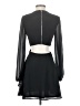Lulus 100% Polyester Solid Black Cocktail Dress Size S - photo 2