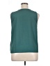 J.Crew Factory Store 100% Polyester Teal Sleeveless Blouse Size XL - photo 2