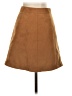 New Look 100% Polyester Solid Brown Casual Skirt Size 4 - photo 2