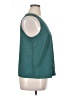 J.Crew Factory Store 100% Polyester Teal Sleeveless Blouse Size XL - photo 4