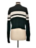 Lottie Moss Color Block Green Turtleneck Sweater Size M - photo 2