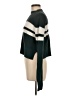 Lottie Moss Color Block Green Turtleneck Sweater Size M - photo 5