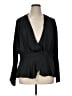 Express 100% Polyester Black Long Sleeve Blouse Size XL - photo 1