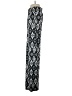 Cache Print Silver Casual Pants Size 4 - photo 5