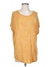 Buffalo by David Bitton Yellow Short Sleeve Top Size S - photo 1