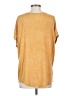 Buffalo by David Bitton Yellow Short Sleeve Top Size S - photo 2