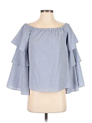 WAYF 3/4 Sleeve Blouse (view 1)