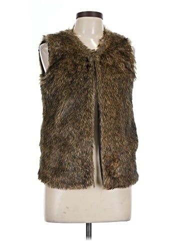 Glamsia Faux Fur Vest (view 1)