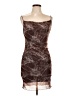 Forever 21 Metallic Brown Cocktail Dress Size L - photo 1
