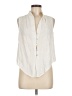 Intermix Ivory Sleeveless Button-Down Shirt Size M - photo 1