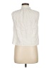 Intermix Ivory Sleeveless Button-Down Shirt Size M - photo 2