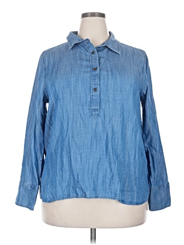 Lands' End Long Sleeve Blouse (view 1)