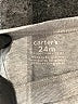 Carter's Print Gray Long Sleeve Onesie 18-24 MO / 24 MO - photo 3