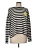 Bimba y Lola Stripes Gray Pullover Sweater Size M - photo 1