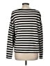Bimba y Lola Stripes Gray Pullover Sweater Size M - photo 2