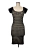 Bebe Polka Dots Black Cocktail Dress Size Med - Lg - photo 1