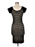 Bebe Polka Dots Black Cocktail Dress Size Med - Lg - photo 2