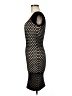 Bebe Polka Dots Black Cocktail Dress Size Med - Lg - photo 5