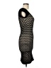 Bebe Polka Dots Black Cocktail Dress Size Med - Lg - photo 4