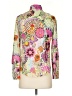 J.Crew Print Pink Long Sleeve Blouse Size 2 - photo 2