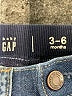 Baby Gap Blue Jeans Size 3-6 mo - photo 3