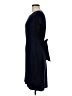 Chaps Solid Blue Casual Dress Size M - photo 5
