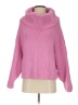 Pilcro Pink Turtleneck Sweater Size S - photo 1