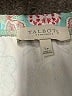 Talbots Outlet Print Teal Casual Skirt Size Lg Petite - photo 4
