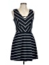 Unbranded Stripes Blue Casual Dress Size L - photo 1