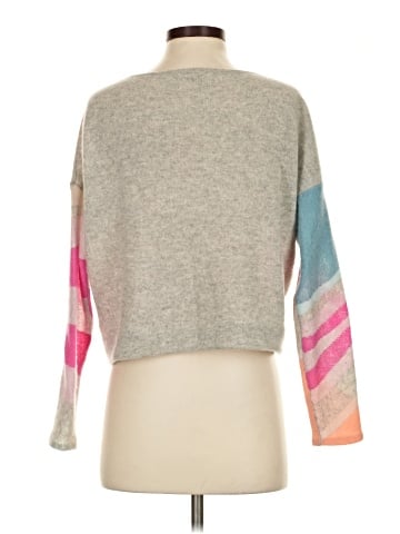 Skull Cashmere Pullover Sweater (view 2)