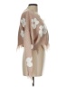 Just Polly 100% Acrylic Floral Brown Tan Pullover Sweater Size L - photo 4
