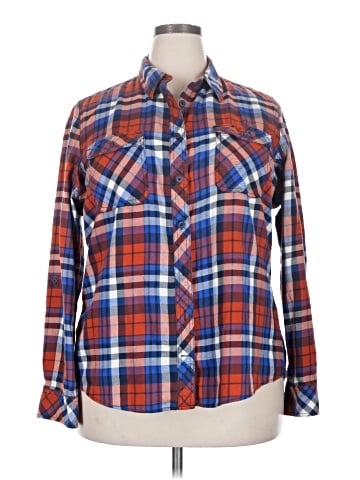 Duluth Trading Co. Long Sleeve Button-Down Shirt (view 1)