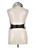 Akira 100% Polyester Silver Sleeveless Turtleneck Size XL - photo 2