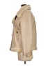 Topshop 100% Polyester Tan Coat Size 6 - photo 5