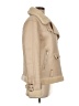 Topshop 100% Polyester Tan Coat Size 6 - photo 4