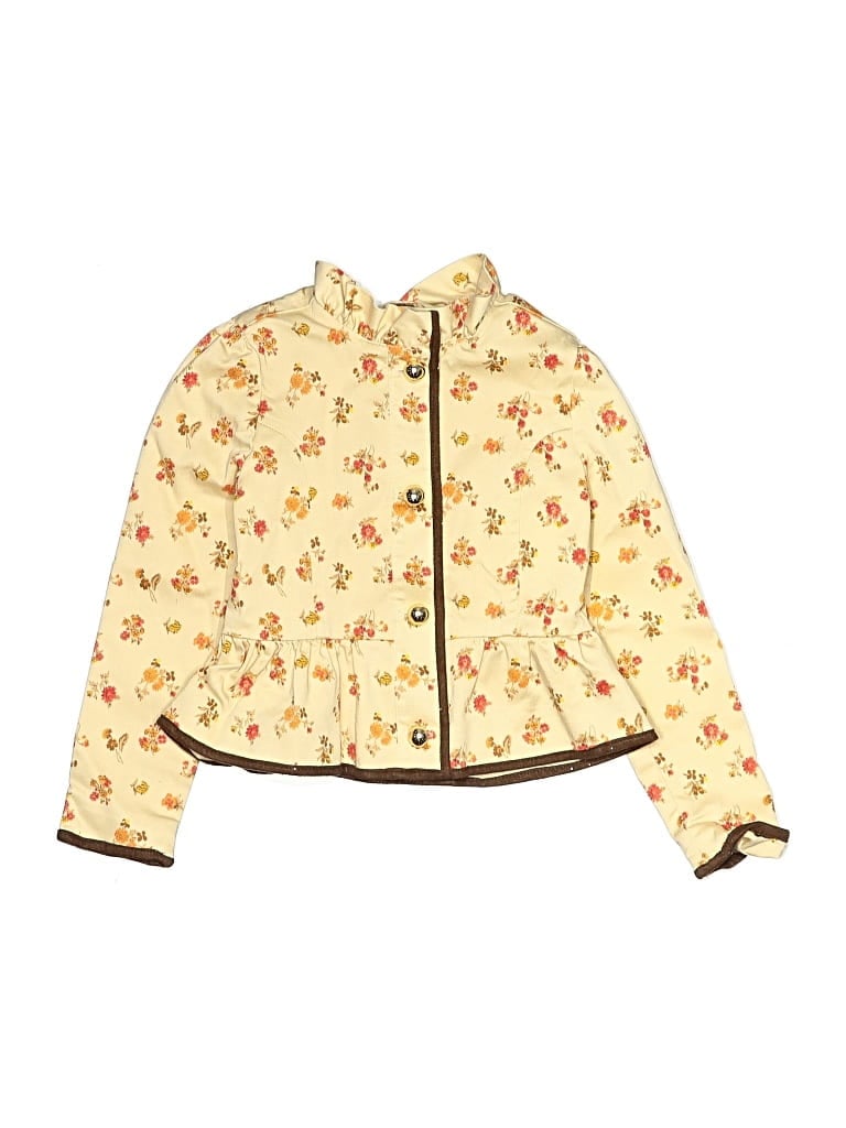 Pre-owned Janie And Jack Kids' Jacket In Yellow