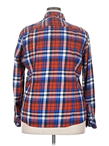 Duluth Trading Co. Long Sleeve Button-Down Shirt (view 2)